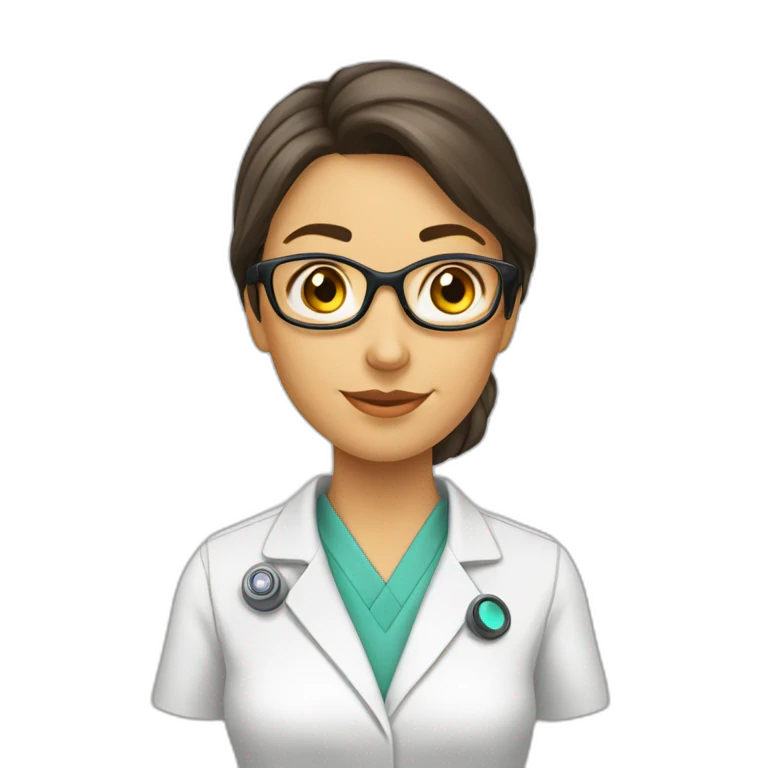 Représentation scientifique corp féminin emoji