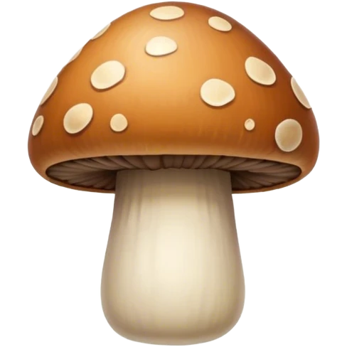Brown mashroom emoji