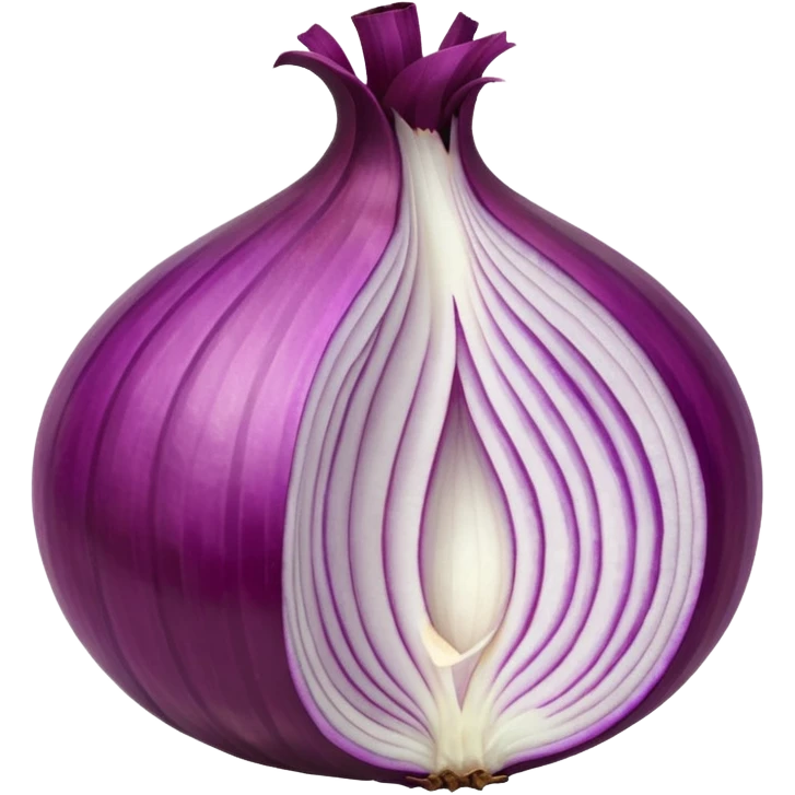 red onion, simple, clear, no text emoji