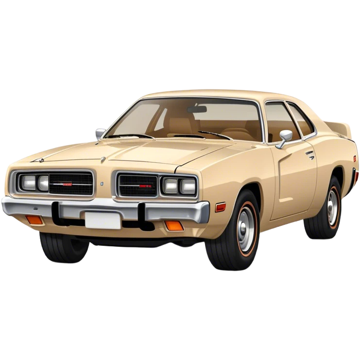 1979 beige dodge charger emoji