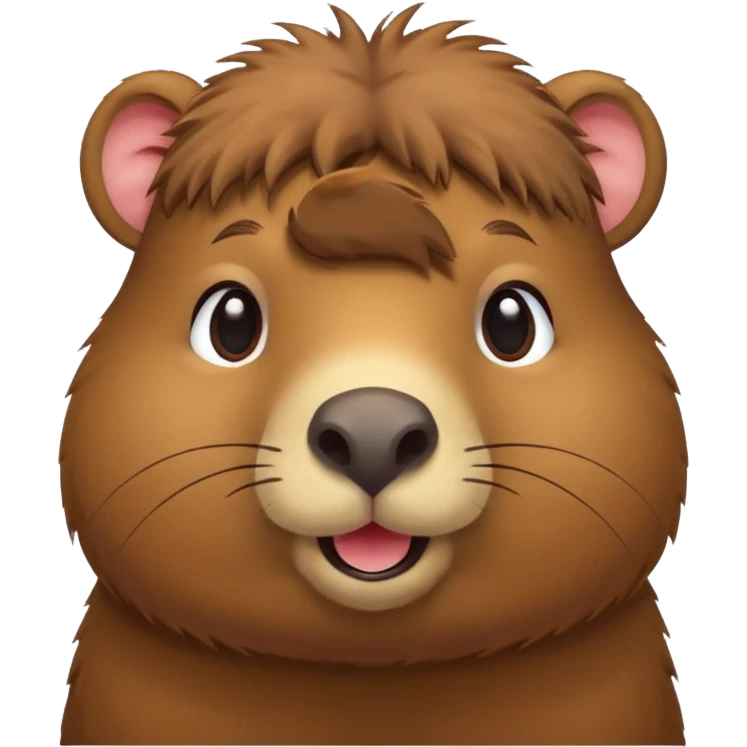 cute capybara emoji