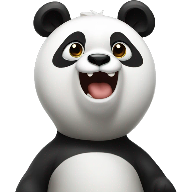 Panda amazed  emoji