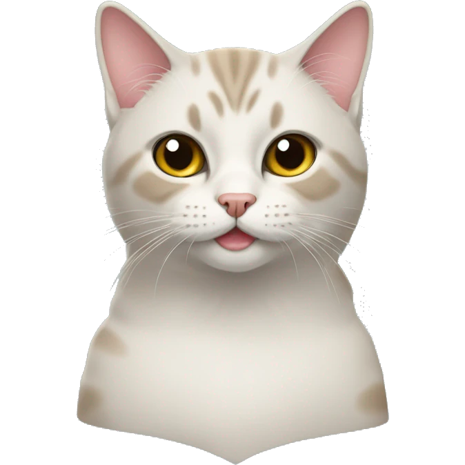 A British breed cat emoji