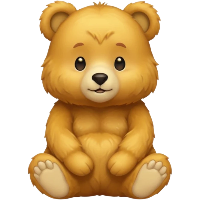 Honey bear emoji