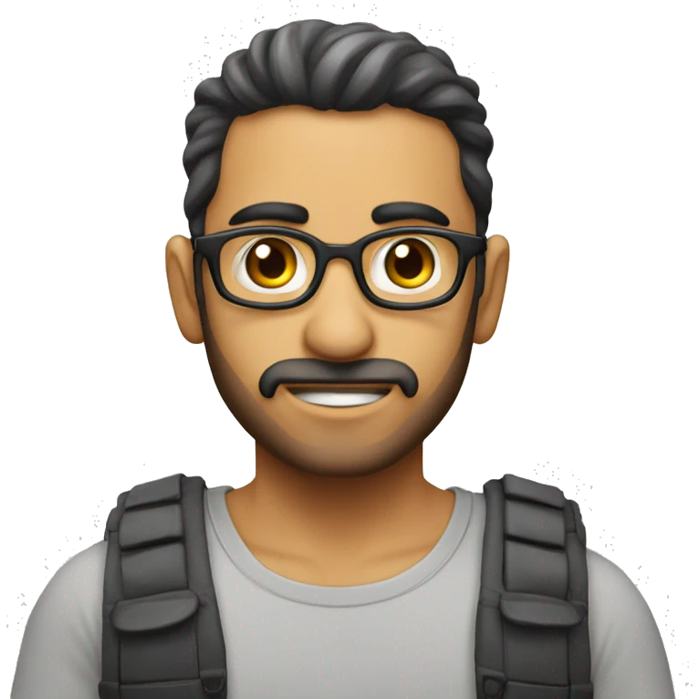 طفل ذات شعر ديرلي emoji