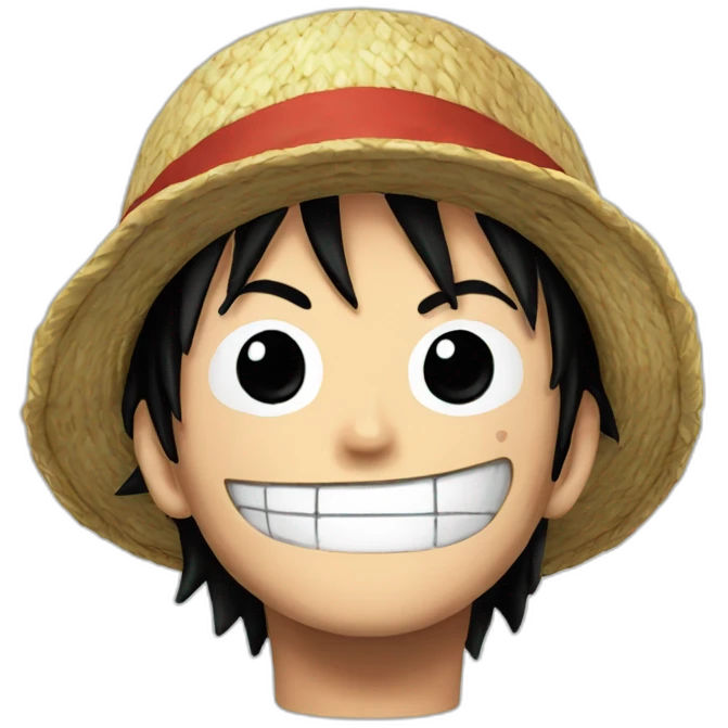 Luffy one piece  emoji