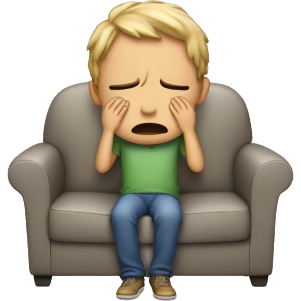  Crying watching tv emoji