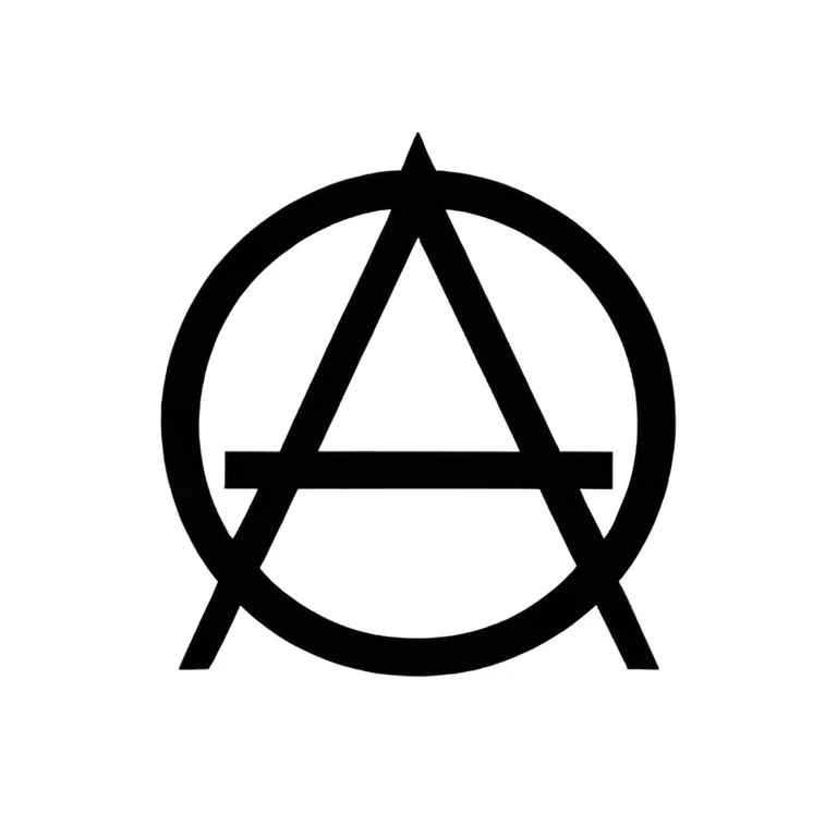 simbolo anarquista emoji