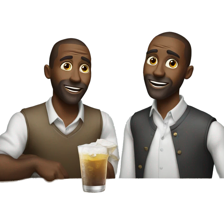 pointer brothers (instagram: @thepointer brothers) famous look at your buddy face. we defffinately shouldn’t drink all day (emoji)  emoji