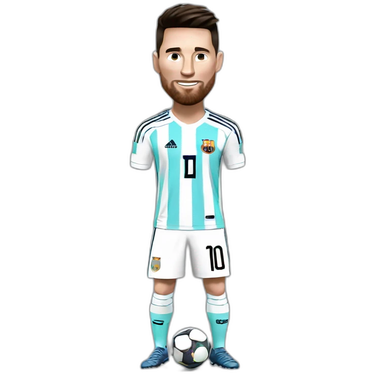 Messi sur ronaldo emoji