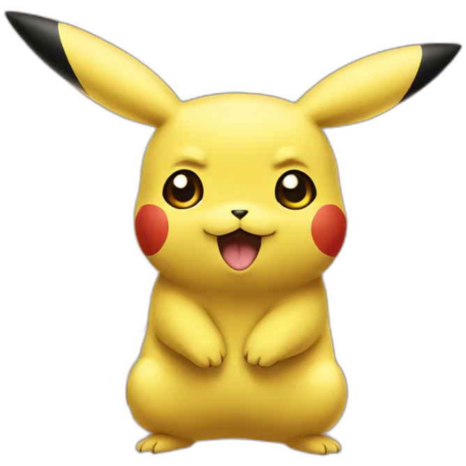 pikachu portrait emoji