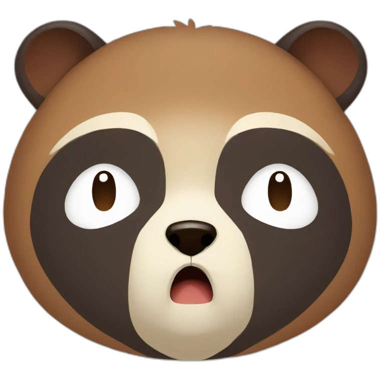 tanuki-face-sad emoji