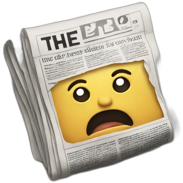 NEWSPAPER THE BBC emoji
