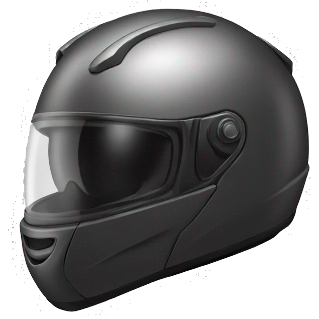 Motorcycle helmet emoji