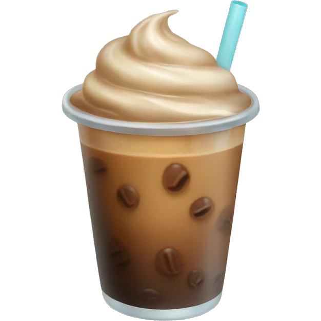 iced coffee emoji