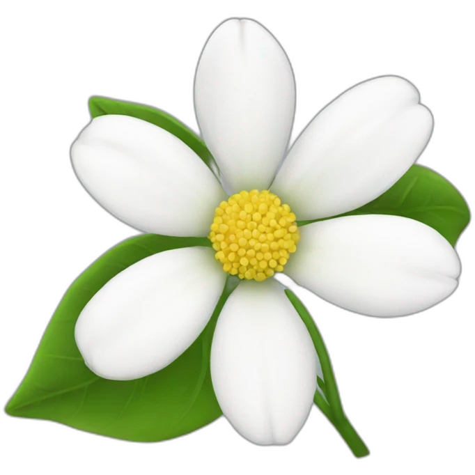 White flower emoji