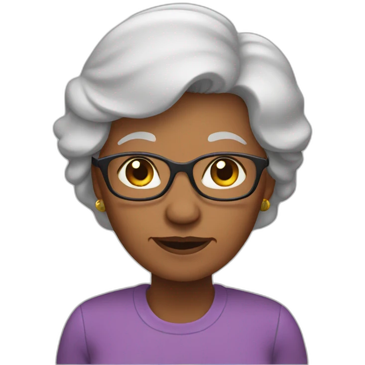 grandma emoji