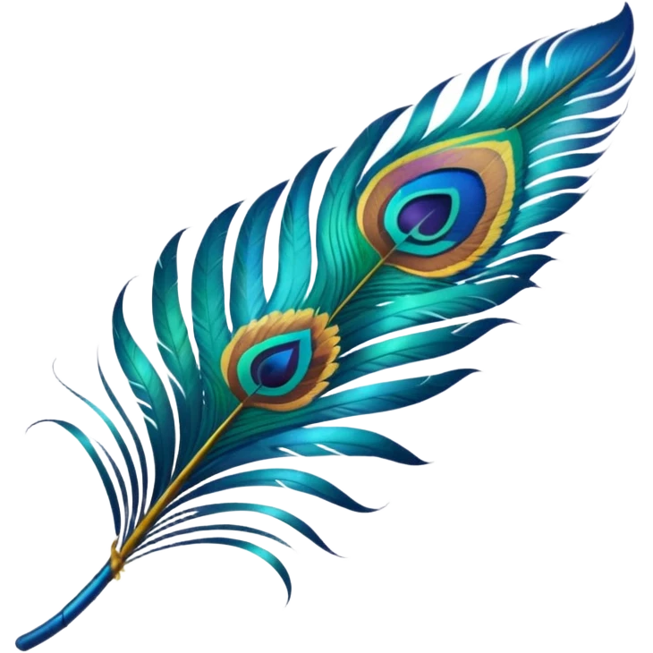 Krishna's pankh emoji