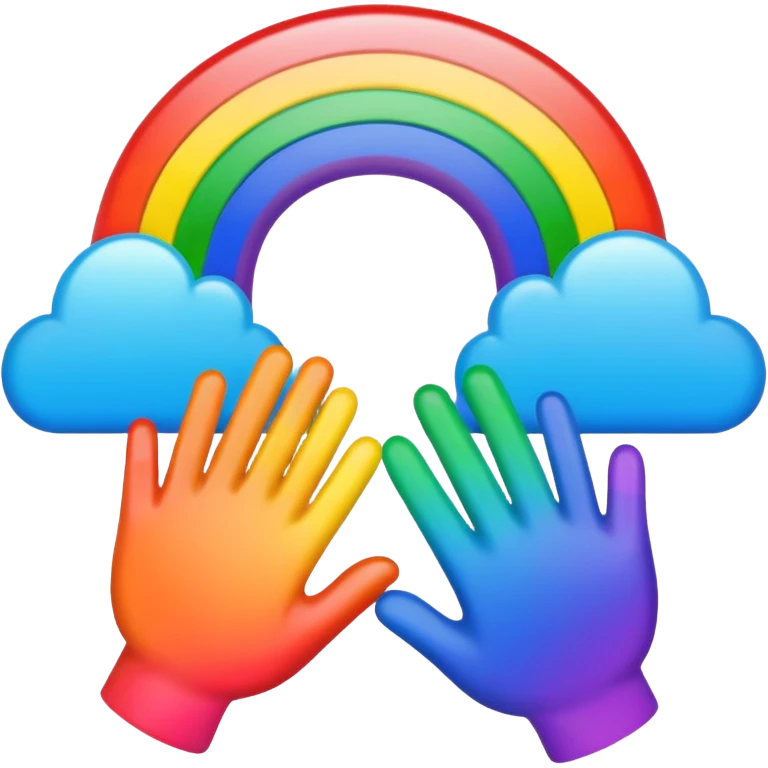 “Best Friends” text in colorful colors emoji