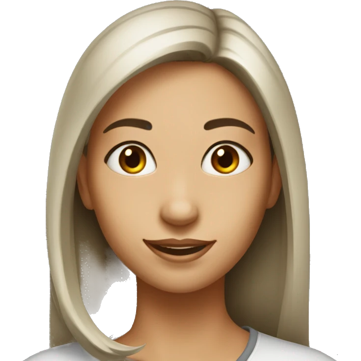 Female-Shiny-with-happiness-dark-brown-eyes emoji