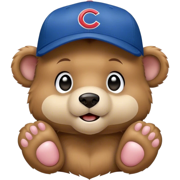 Chicago Cubs Bear Cub emoji