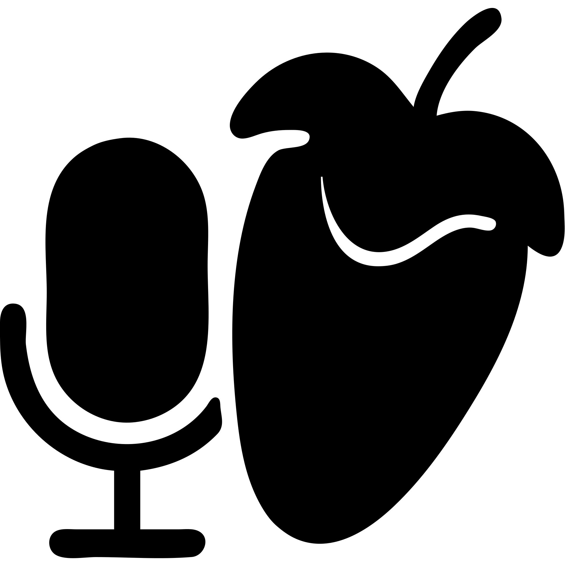 FL Studio logo in a black filled icon style, with a microphone. emoji