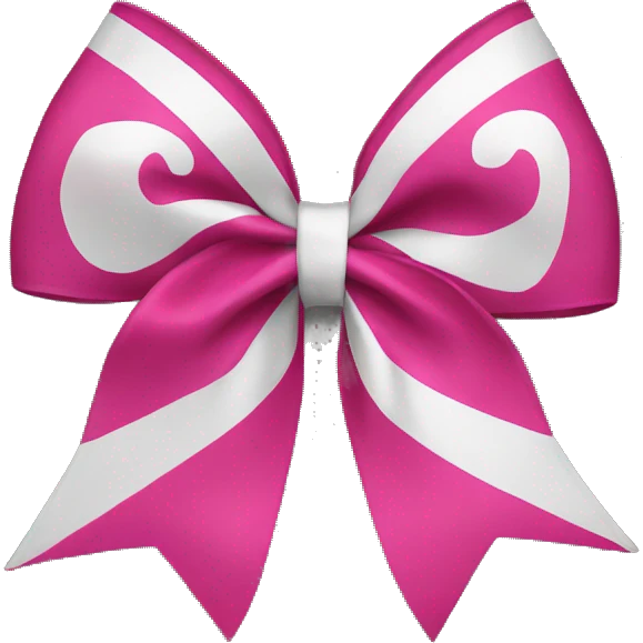 Cheer bow emoji