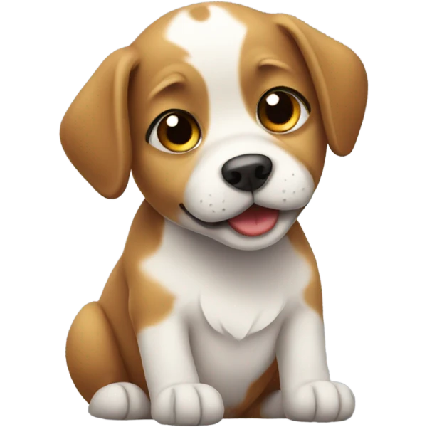 cute dog emoji