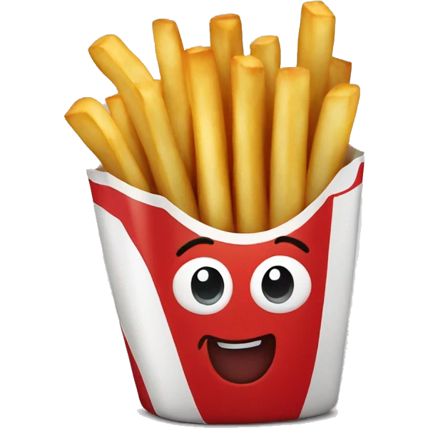 French fries emoji