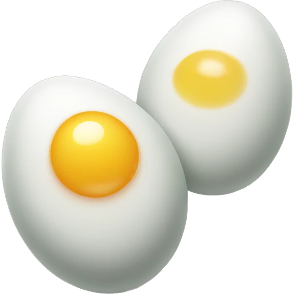 three eggs emoji