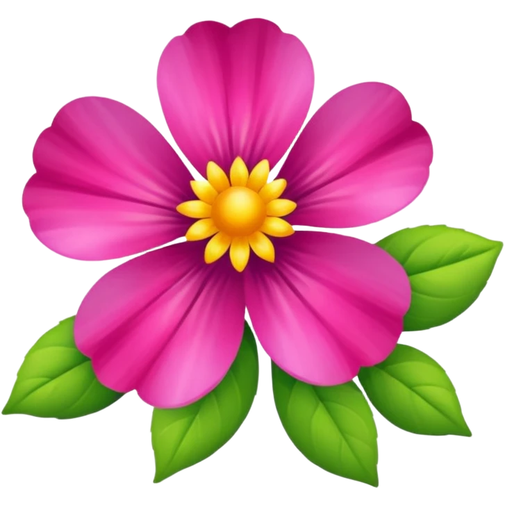 perennial. Transparent background emoji