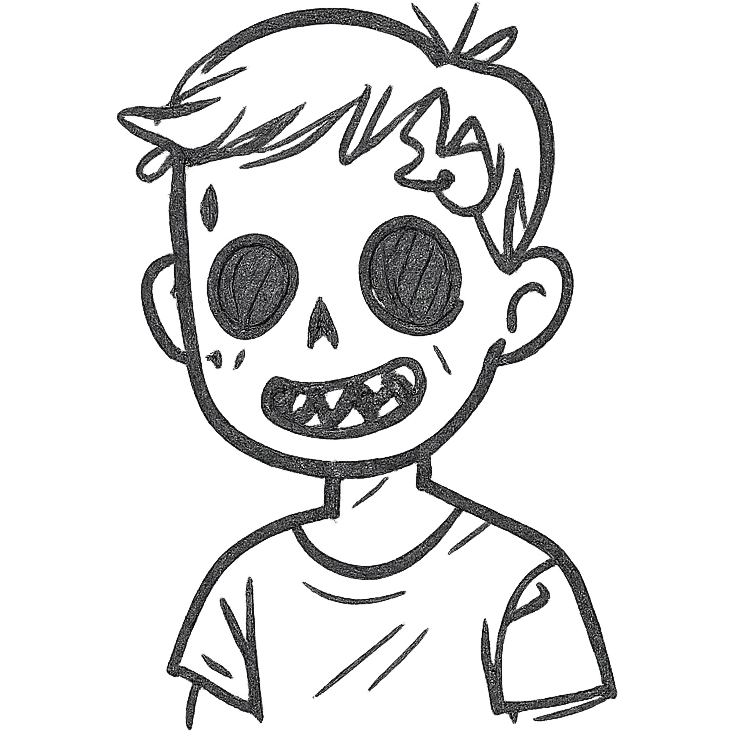 zombie boy avatar emoji