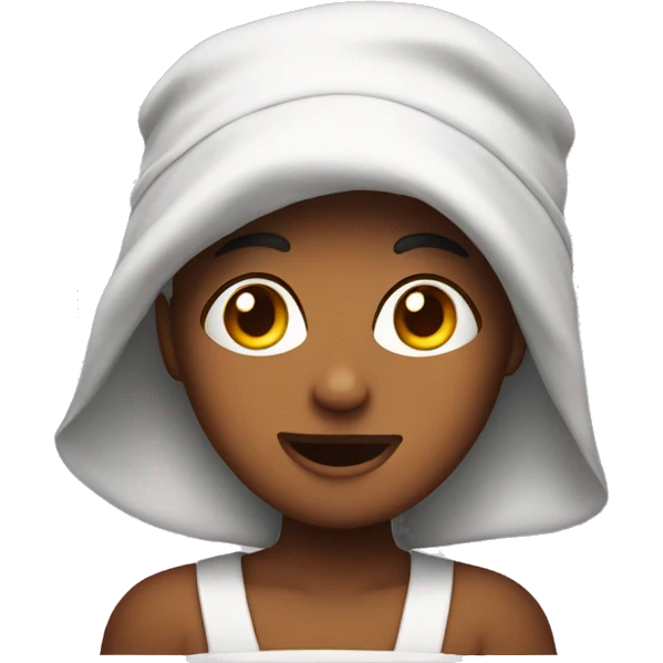 Sassy face with bonnet  emoji