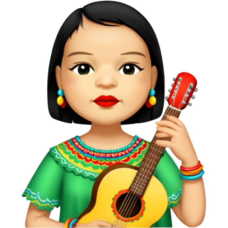 Vibrant Festival Singer emoji