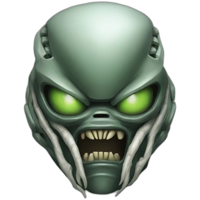 Alien vs predator emoji