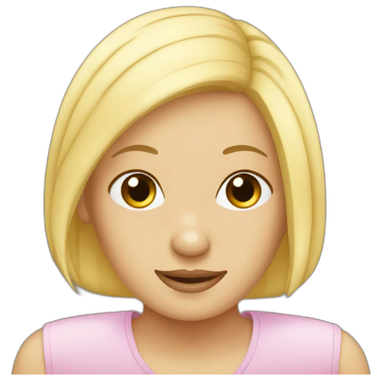 Alopecia emoji