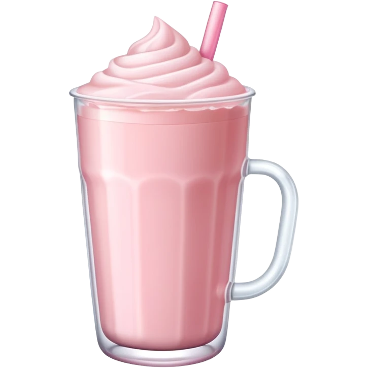 Strawberry milk tea  emoji