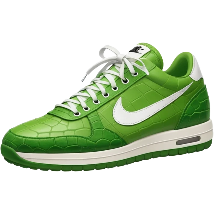 Cocodrilo con zapatillas Nike emoji