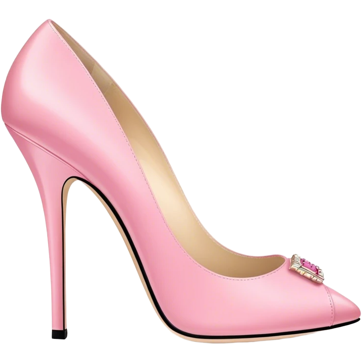 HD quality  jimmy choo high heels pink emoji