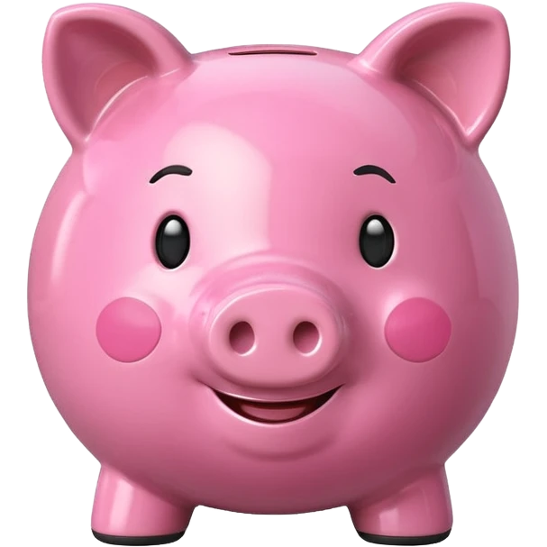 with piggybank emoji