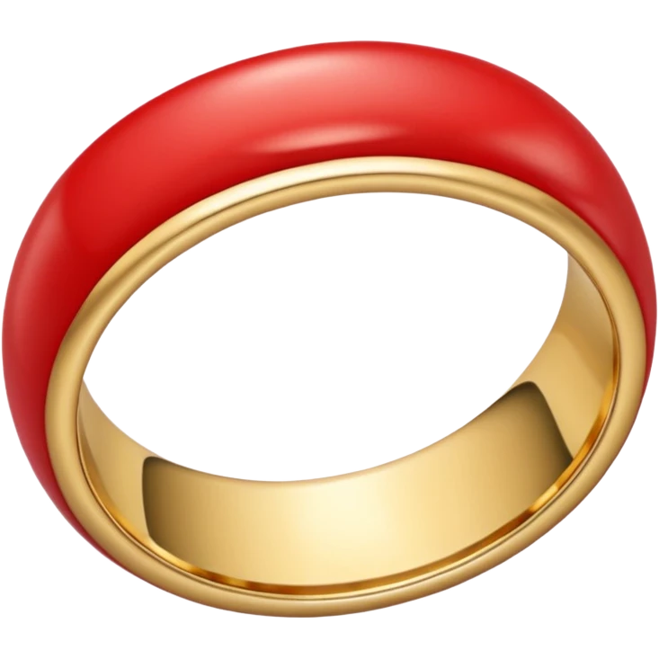 ring wedding gold red emoji