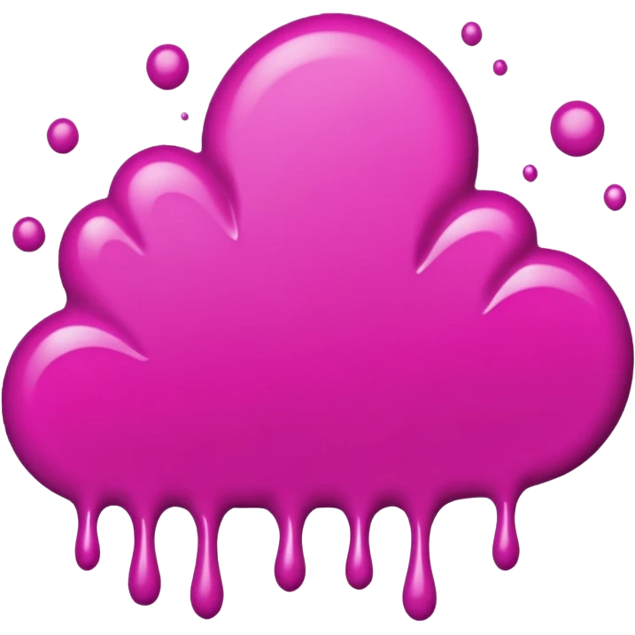 Bright Magenta Splatter emoji