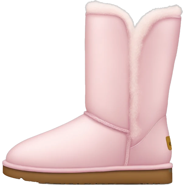 light pink uggs emoji