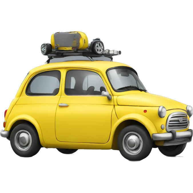 Minions drive car emoji