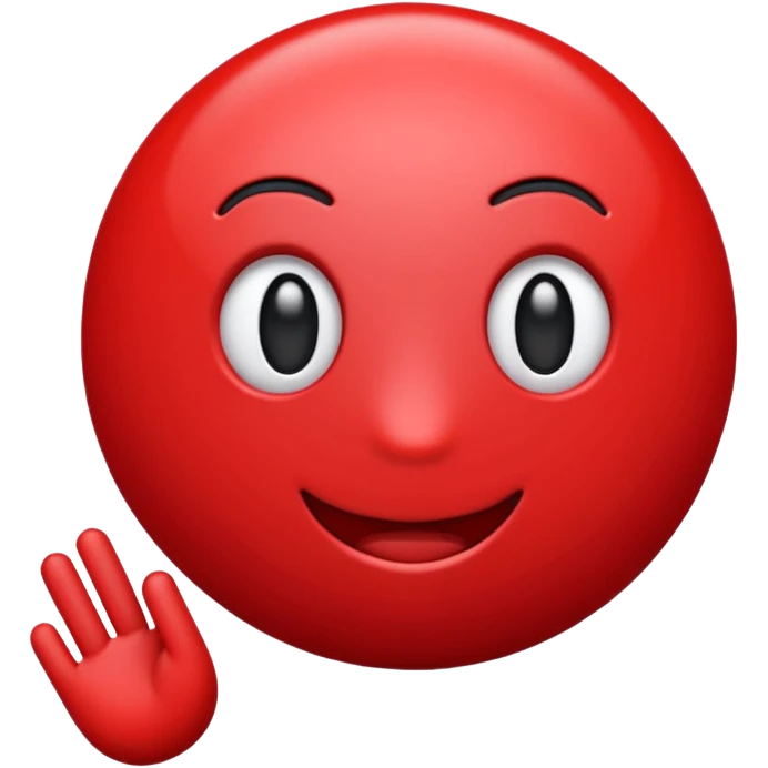 emoji do youtube todo vermelho emoji