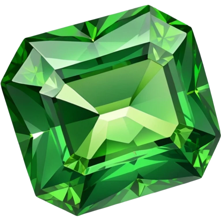 Demantoid Garnet gem emoji