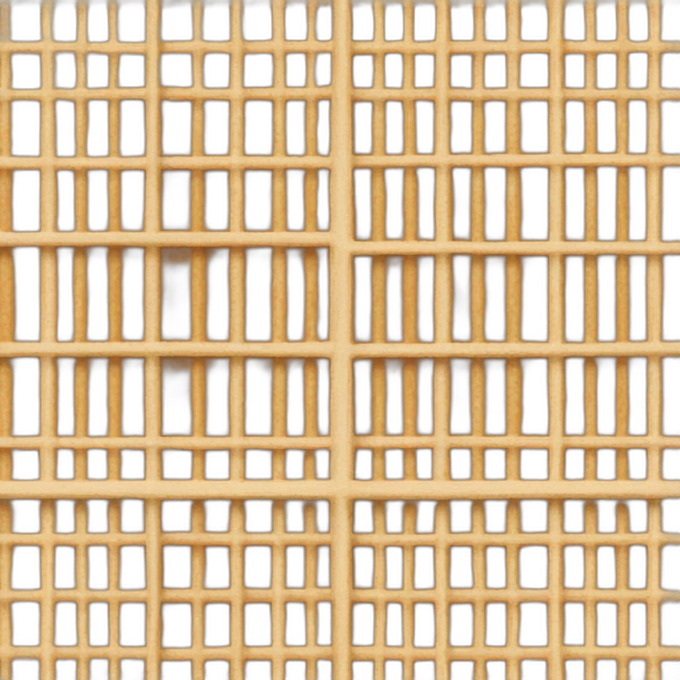 waffle with 8 per 5 square emoji