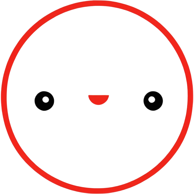 Red circle to marker emoji
