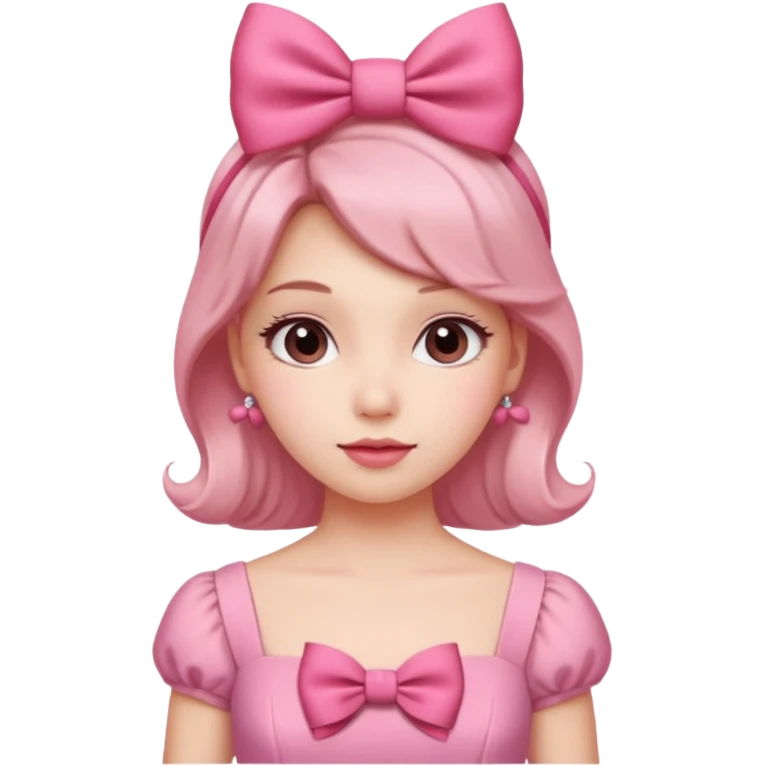 chica girly coquette emoji