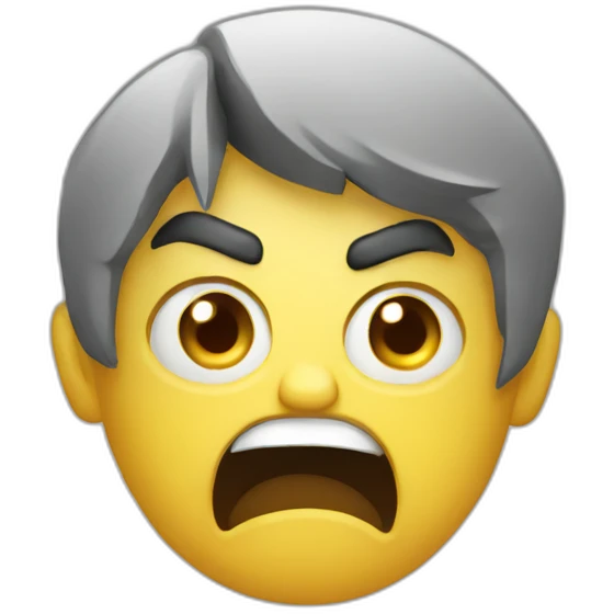 Angry mail emoji